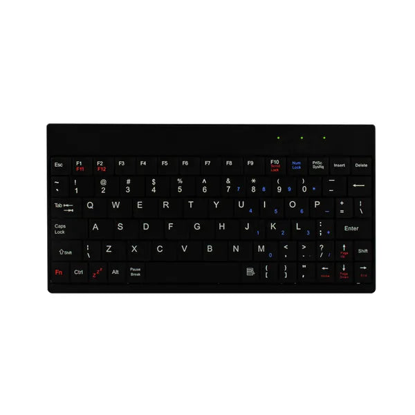 80-Key Wired Keyboard Mini USB Connector Keyboard Portable Durable