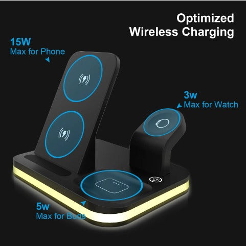 Chargeur sans fil pour téléphone portable, adaptateur universel multifonction