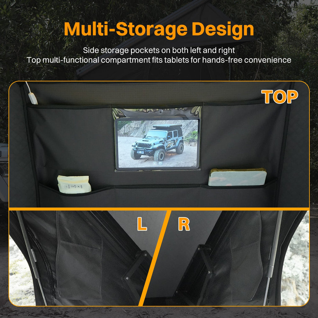 Roof Top Tent Hardshell Rooftop Tent For Van SUV Truck Car Overland