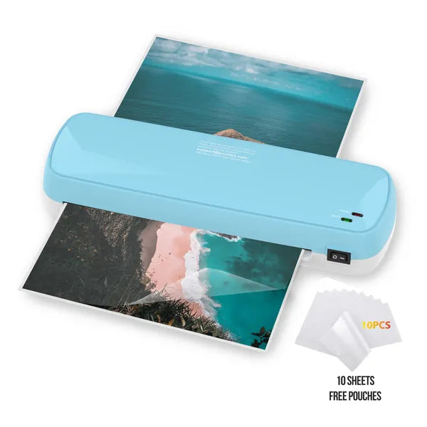 Laminator Machine With 10 Sheets - Fast Warm-Up For A4/A5/A6 Documents