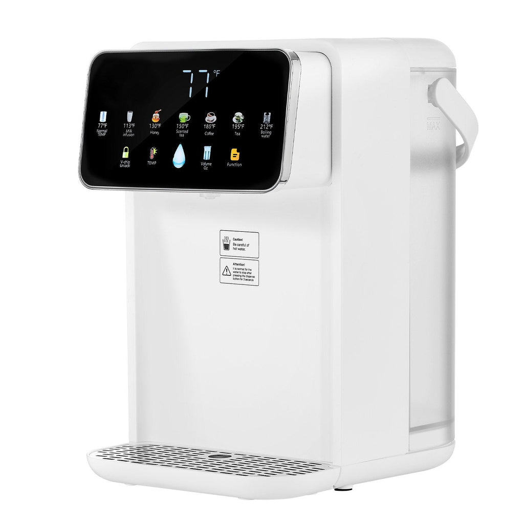 Comptoir Distributeur D'eau Chaude Instantané Avec 7 Températures 7 Volumes 118oz