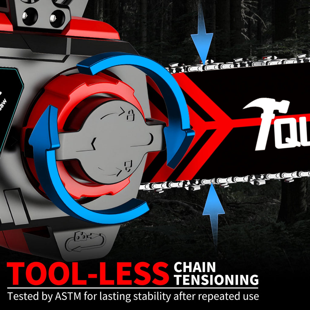 21V Powerful Brushless Chainsaw Ultimate Cordless Power Chain Saw For