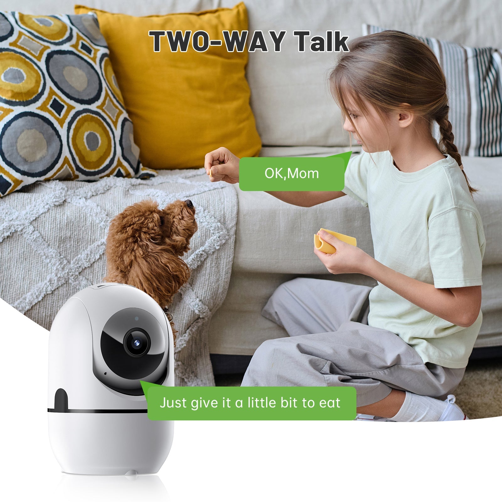 2-Way Video Call Network Camera PTZ WIFI Security Camera AI Smart Camera