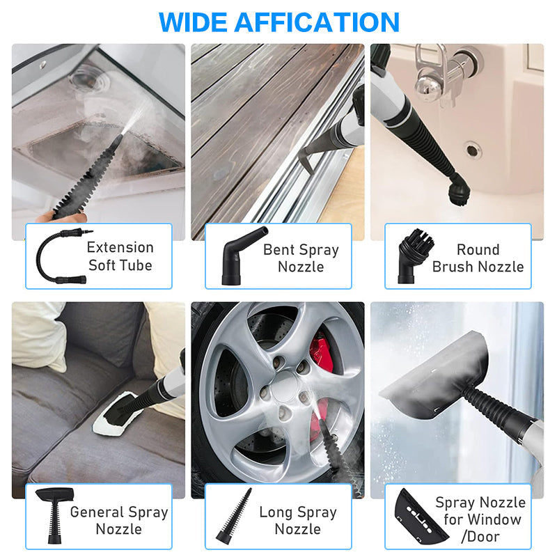 Grenade Steam Cleaner, Pressurized Handheld Cleaner For Household Use,
