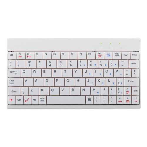 80-Key Wired Keyboard Mini USB Connector Keyboard Portable Durable