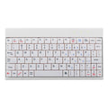 80-Key Wired Keyboard Mini USB Connector Keyboard Portable Durable