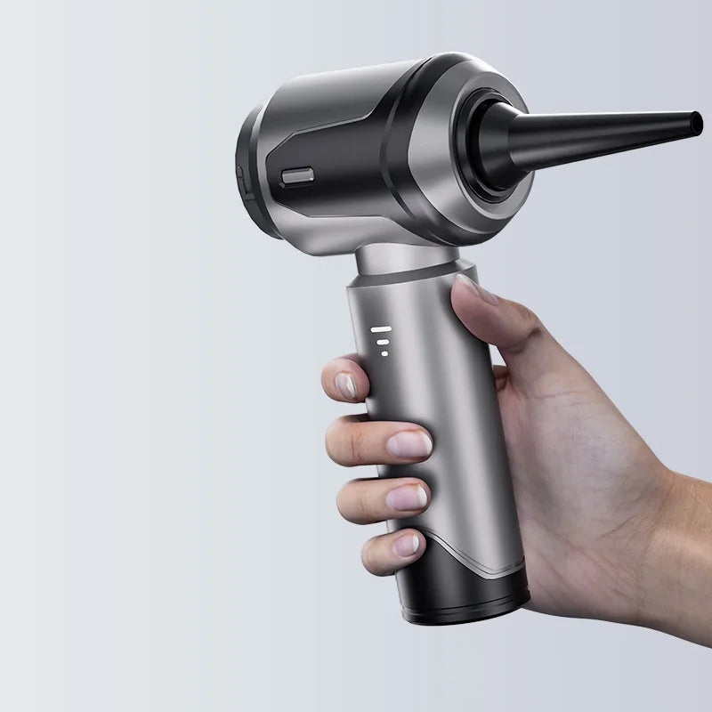 Brushless Cordless Vacuum Cleaner Air Duster Blower Gun for Car Powerful