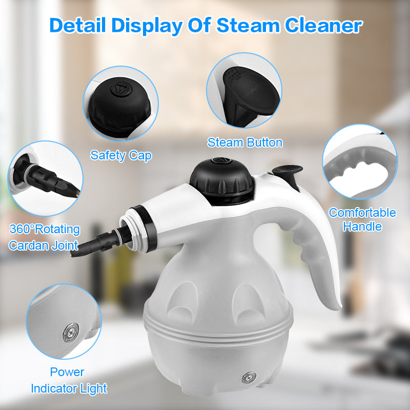 Grenade Steam Cleaner, Pressurized Handheld Cleaner For Household Use,