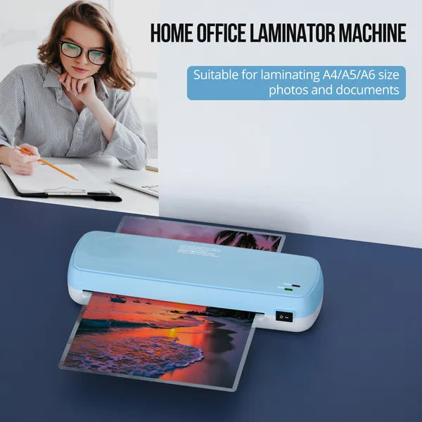 Laminator Machine With 10 Sheets - Fast Warm-Up For A4/A5/A6 Documents