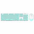 Wireless Keyboard and Mouse Set for Office Laptop