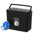 Paper Shredder For Home Use,5 Sheets Small Crosscut Paper Shredder,P-4