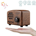 Enceintes sans fil rétro Mini enceintes stéréo Bluetooth
