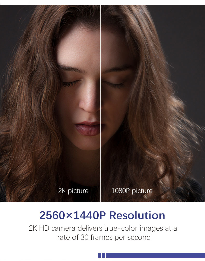 2K Full HD 1080P Webcam Autofocus With Microphone