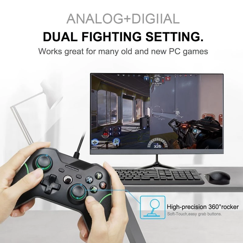 USB Wired Controller for Microsoft Xbox One Controller