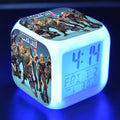 Fortnite Alarm Clock Colorful Flash Touch Lights