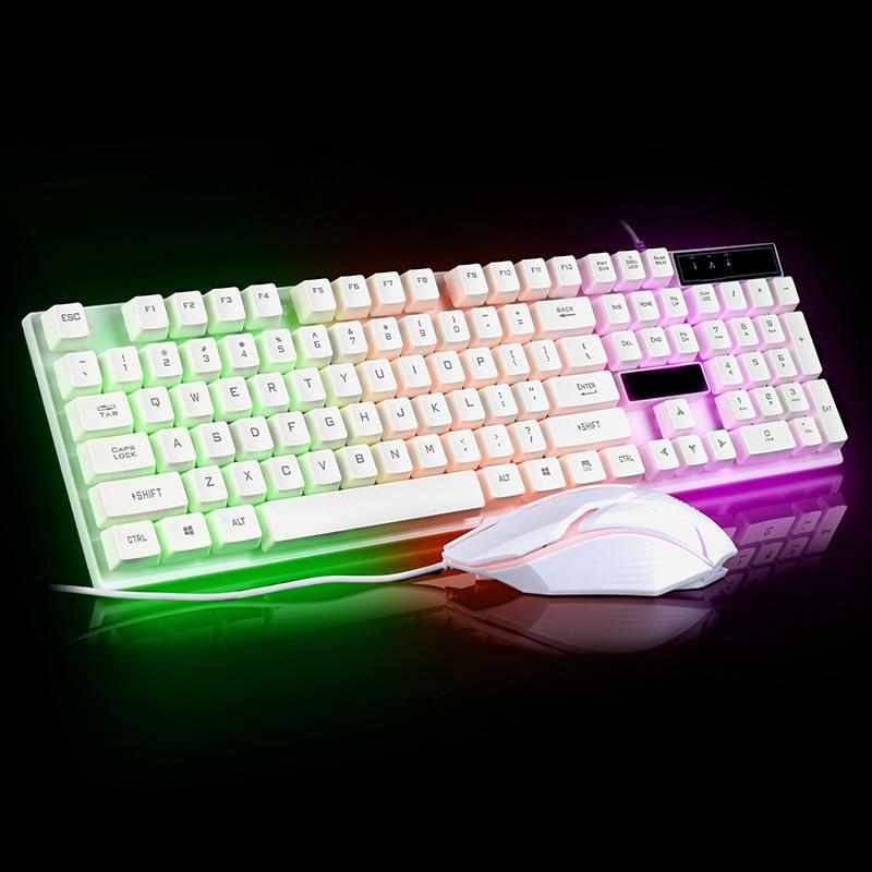 Ensemble clavier et souris de jeu Ninja Dragons White Knight